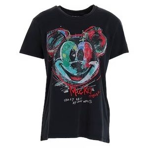 Desigual Women's Arty Mickey Mouse T-Shirt XL